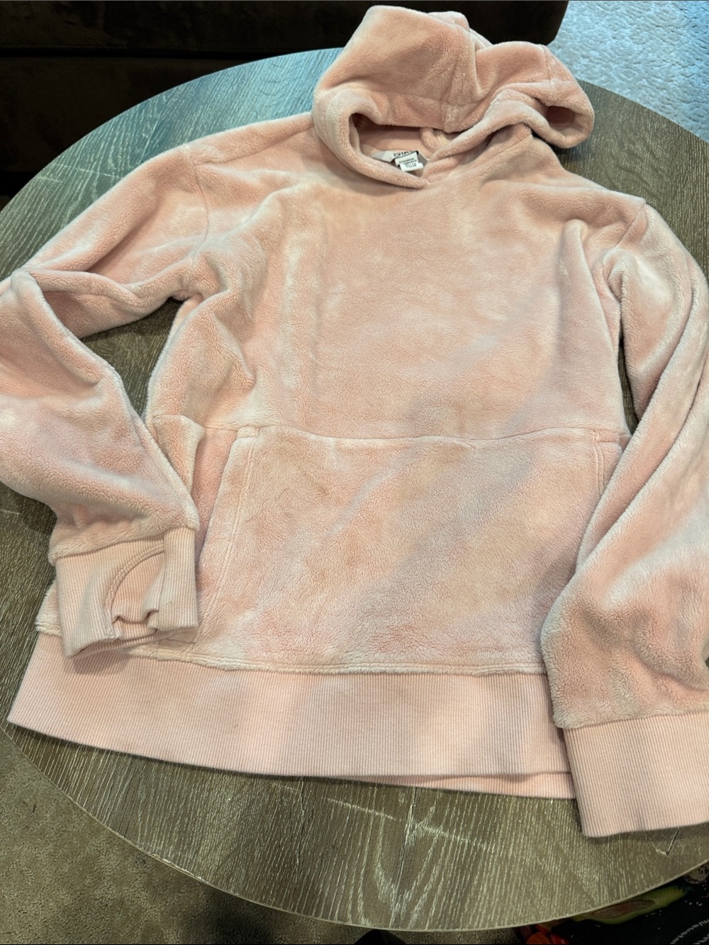 Athleta Plush Hooded Pullover - Light Pink